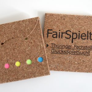 Post-It Set aus Kork