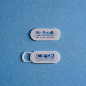 Webcamabdeckung "FairSpielt"